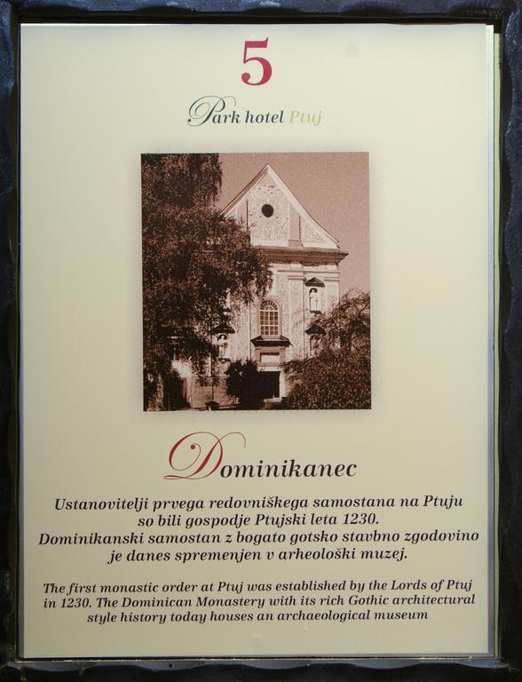 Hotel Park Птуй Екстериор снимка