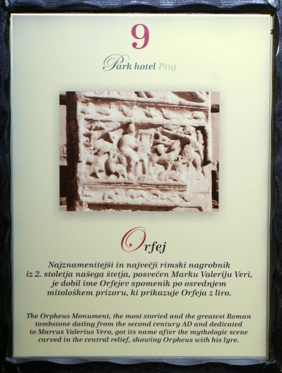 Hotel Park Птуй Екстериор снимка