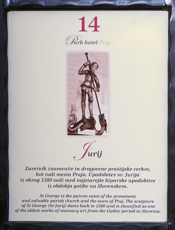 Hotel Park Птуй Екстериор снимка